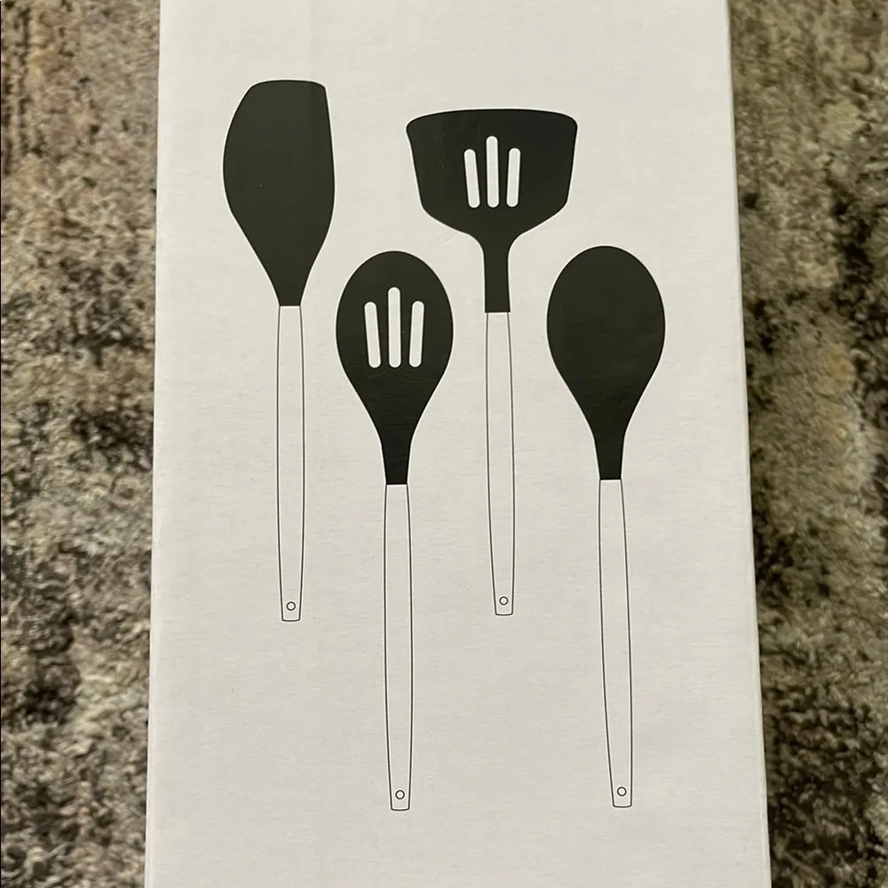 Sur La Table Black Serving Utensils for Elegant Dining - Picture 2 of 6